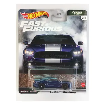 Custom Mustang - 2/5 premium Hot Wheels - Furious Fleet 2/5 (L12-x)