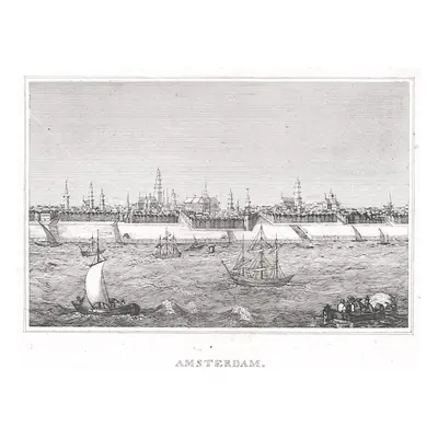 Amsterdam Strahlheim mědiryt(1840)