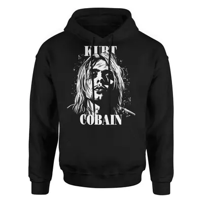 Pánská Mikina S Kapucí Kurt Cobain Nirvana vel. S - 3XL