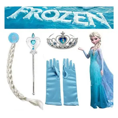 Frozen Elsa- koruna rukavice cop kouzelná hůl