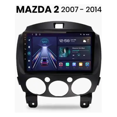 Android 12 autorádio s Carplay pro Mazda 2 (2007-2014) 2/32 gb