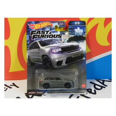 Fast Furious Jeep Grand Cherokee Trackhawk - Hot Wheels premium