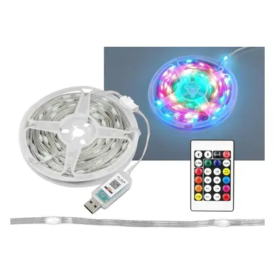 Dekorativní Usb Led pásek slza 8mm barevný 100-LED 10m Aplikacedo