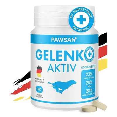 Tablety na klouby pro psy Pawsan Gelenk Aktiv 100 tablet