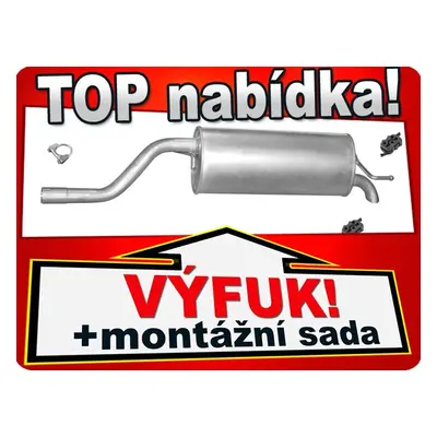 Výfuk Opel Corsa D 1.2 80HP / Fiat Grande Punto 1.4 77HP od 2005 Cca