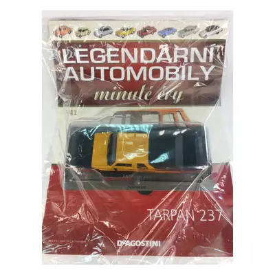 časopis Legendární automobily minulé éry č.141 Tarpan 237 - 1/43 Dea