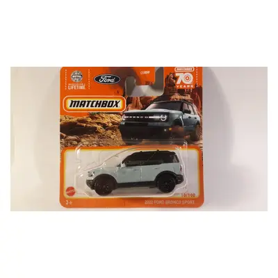 Matchbox Mbx 70 10/100 Ford Bronco Sport 2022 (AA-1)