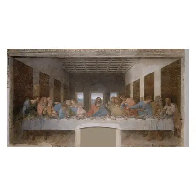 Reprodukce na plátně 120x40 Leonardo Vinci Poslední večeře Nový