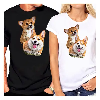 Welsh Corgi Tričko unisex