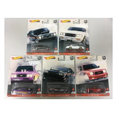 Sada premium Hot Wheels - Power Trip - 5 modelů - Gmc Dodge Plymouth..