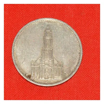 stříbrná mince Ag 5 mark 1934