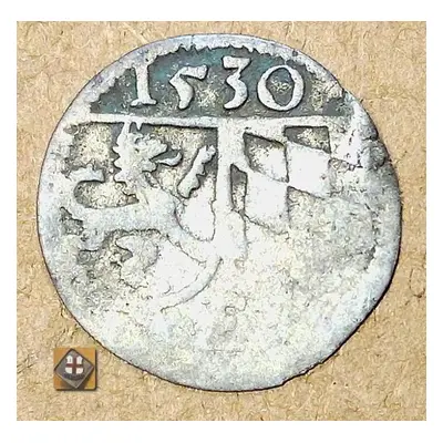 Německo Passau 1530 - 1 Silver Zweier (Ernest of Bayern) /VF