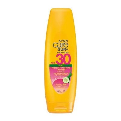 Avon Tělové a pleťové mléko na opalování Spf 30 150 ml