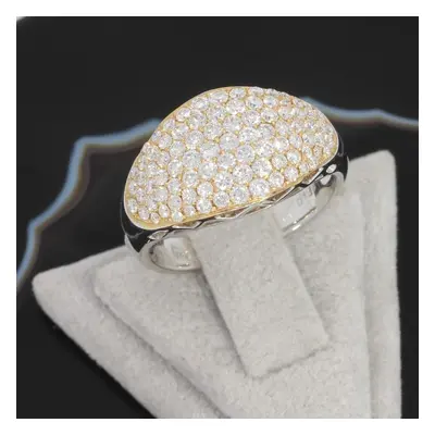 Prsten/diamanty 148 ct./18 k./vel.56/Top