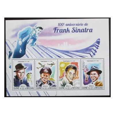 Guinea-bissau 2015 Frank Sinatra Mi 7639-42 Kat 14 0975