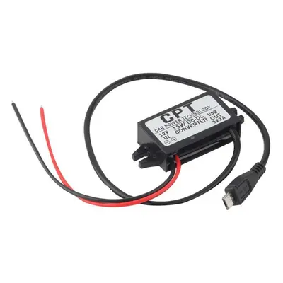 Dc-dc 12V na 5V 3A 15W Konvertor napájení do auta Micro Usb