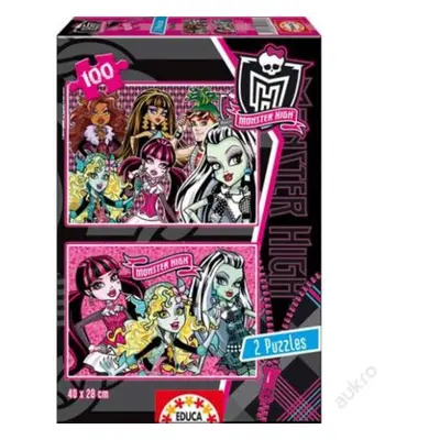 Puzzle 2x100 Monster High 15130