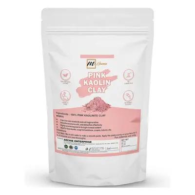 Růžový kaolínový jílový prášek na pleť mGanna Pink Kaolin Clay 227 g