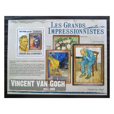 Komory 2009 Umění Vincent van Gogh Mi 2619 Kat 15 2015