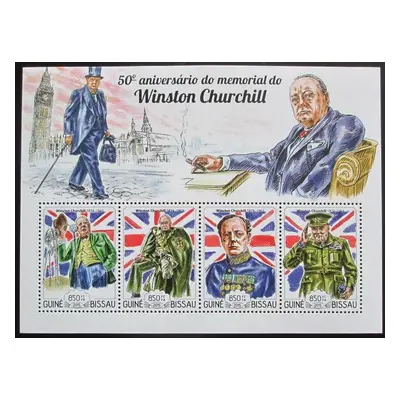 Guinea-bissau 2015 Winston Churchill Mi 7707-10 Kat 14 2470