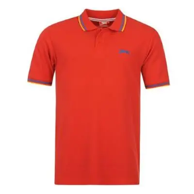 Pánské červené polo tričko Slazenger velikost L