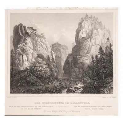 Höllenthal Schwarzwald Lange oceloryt 1842