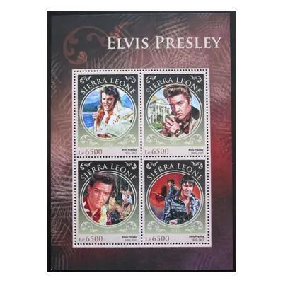 Sierra Leone 2016 Elvis Presley Mi 7688-91 Kat 12 0974