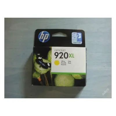 originál toner Hp Officejet 920 Xl Žlutá CD974AE