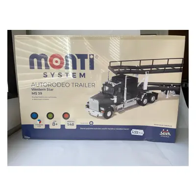 Vista Monti System 1/48 Kenworth Western Star Autorodeo Přepravník Kit