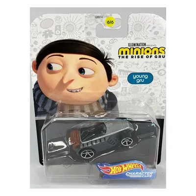 Young Gru - Mimoni - Minions 6/6 - Hot Wheels Character Cars