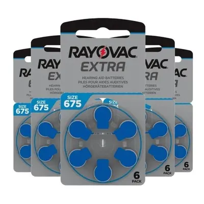 Baterie do naslouchadel Rayovac Extra PR44 675 675A675F ZA675F 30ks