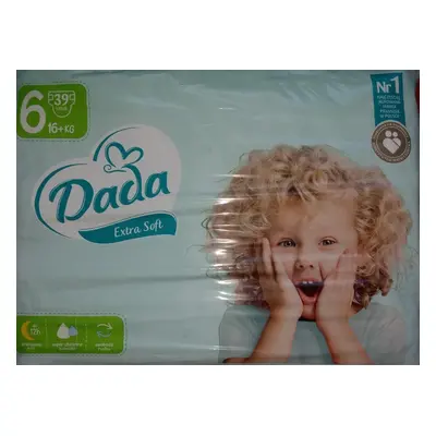 1 Plenky Dada Extra Soft - vel. 6 - 39 ks - 16 kg