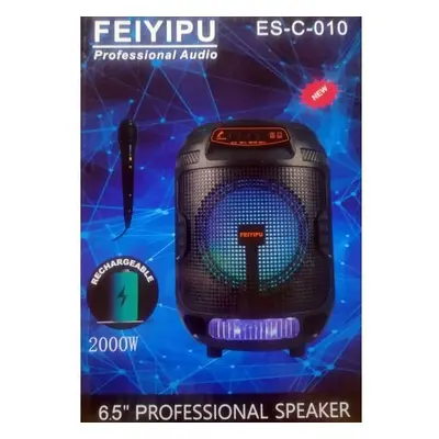 Přenosný bluetooth reproduktor Feiyipu ES-C-010 s barevnou disco hudbo