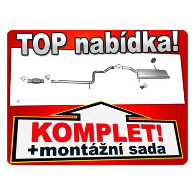 Výfuk Citroen C4 Grand Picasso 1.8 2.0 16V 2006-2013 trubka 7J2