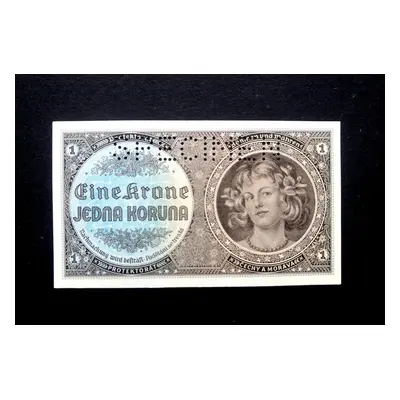 1 koruna 1940 perf. v Unc Serie D 058