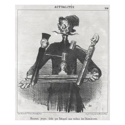 Daumier Nouveau joujou litografie 1851