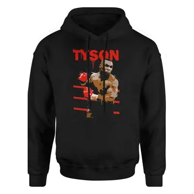 Pánská Mikina S Kapucí Mike Tyson Boxs Ring vel. S - 3XL