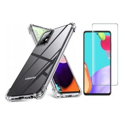 Zesílený zadní kryt Antishock tvrzené sklo pro Samsung Galaxy A52