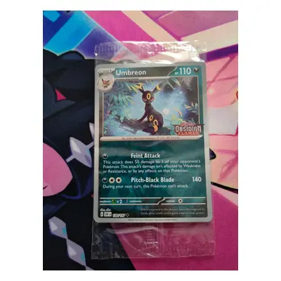 Pokémon karta Umbreon (OBF 130) Obsidian Flames Stamped Promo