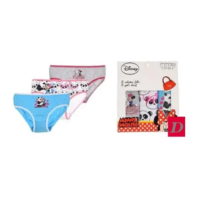 Kalhotky Minnie Mouse 3pack multibarevné 104/110