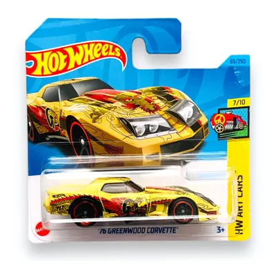 Nový autíčko Hot Wheels - 1976 Greenwood Corvette Art Cars