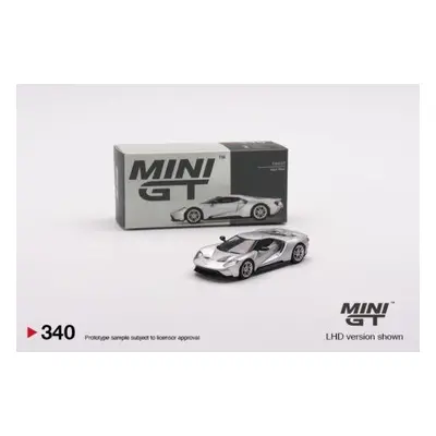 Mini Gt 1/64 Lb Ford Gt Ingot Silver Lhd Stříbrná