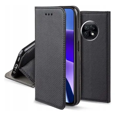 Flipové černé polohovací pouzdro obal Magnet pro Xiaomi Redmi Note 9T