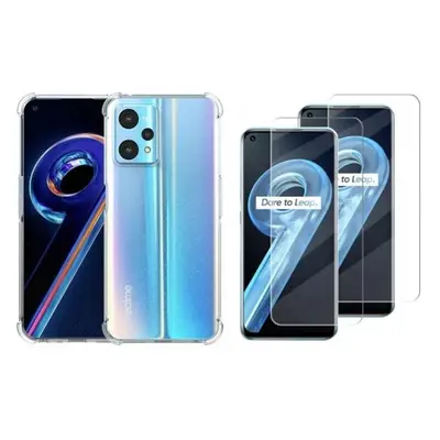 Zesílený protinárazový kryt tvrzené ochranné sklo pro Realme 9 Pro