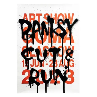 Banksy x Goma Cut and Run (2023) - originální plakát