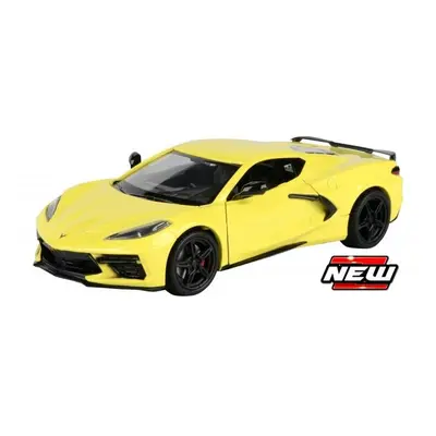 Motor Max 1/24 Chevrolet Corvette C8 2020 Yellow 79360O