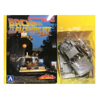 stavebnice Dmc Delorean - Back to future Iii - Aoshima 143