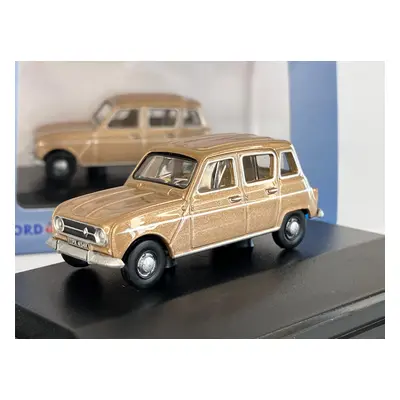 Renault 4 - Marron Glace - 1/76 Oxford (H28-o5)