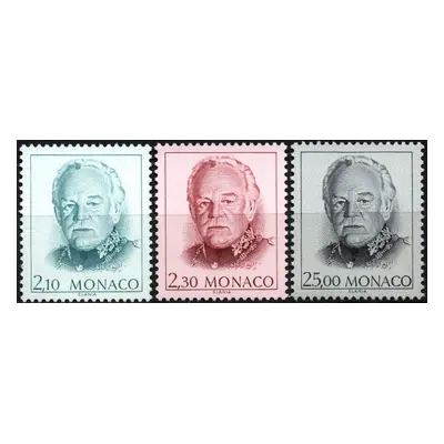 Monako 1990 Kníže Rainier Iii. Mi 1942-44 Kat 10