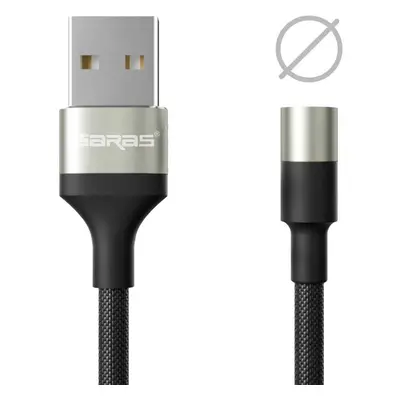 M1 - Magnetický Usb kabel - Stříbrný-bez koncovky